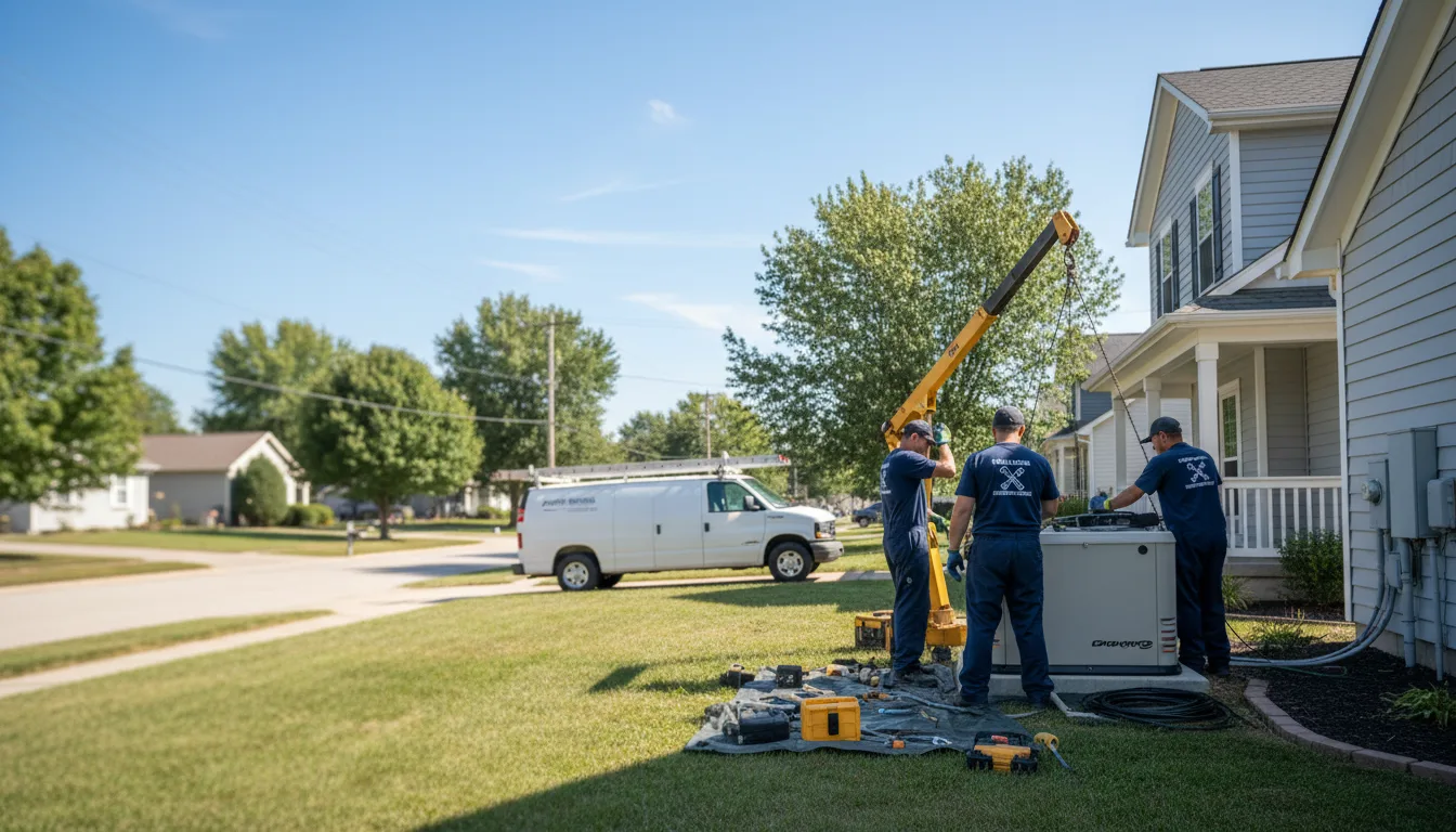 Generator Installation in Bentley, MI near me